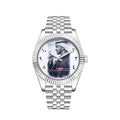 Chairman Geneve UAE Heritage Edition Watch| Stainless Steel Bracelet| Sheikh Zayed or UAE Flag Dial